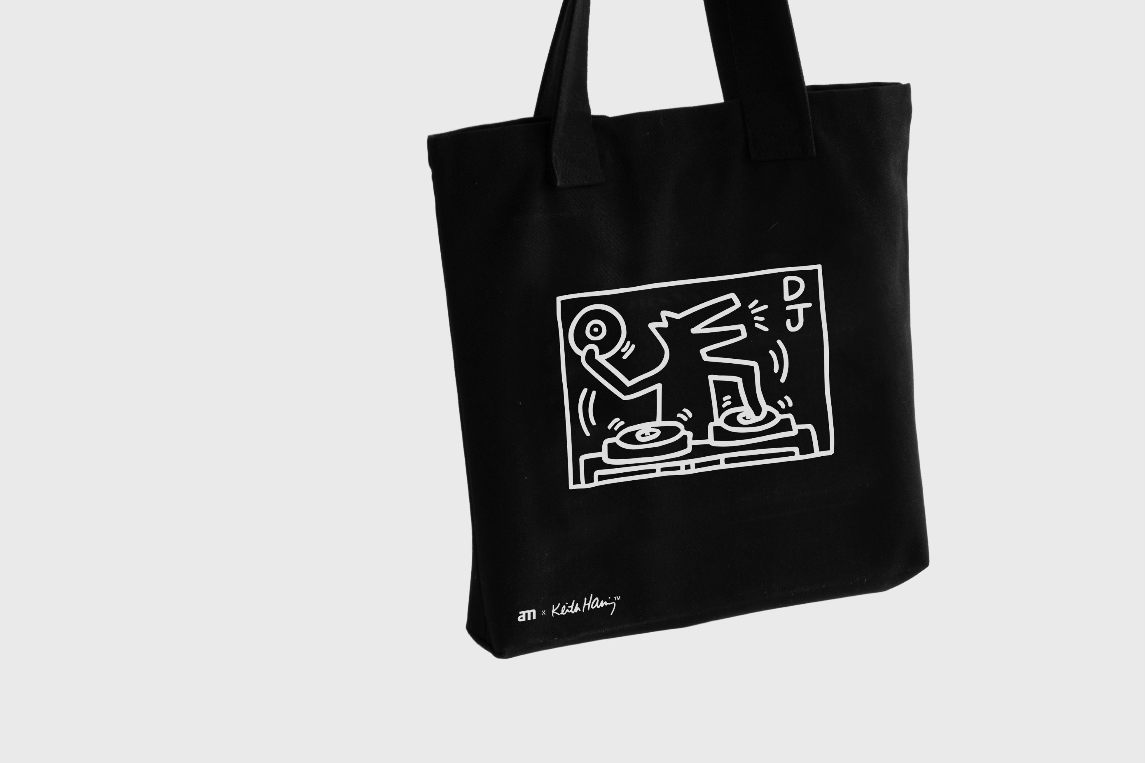 Keith Haring record tote – AM Denmark A/S - Clean Sound EU